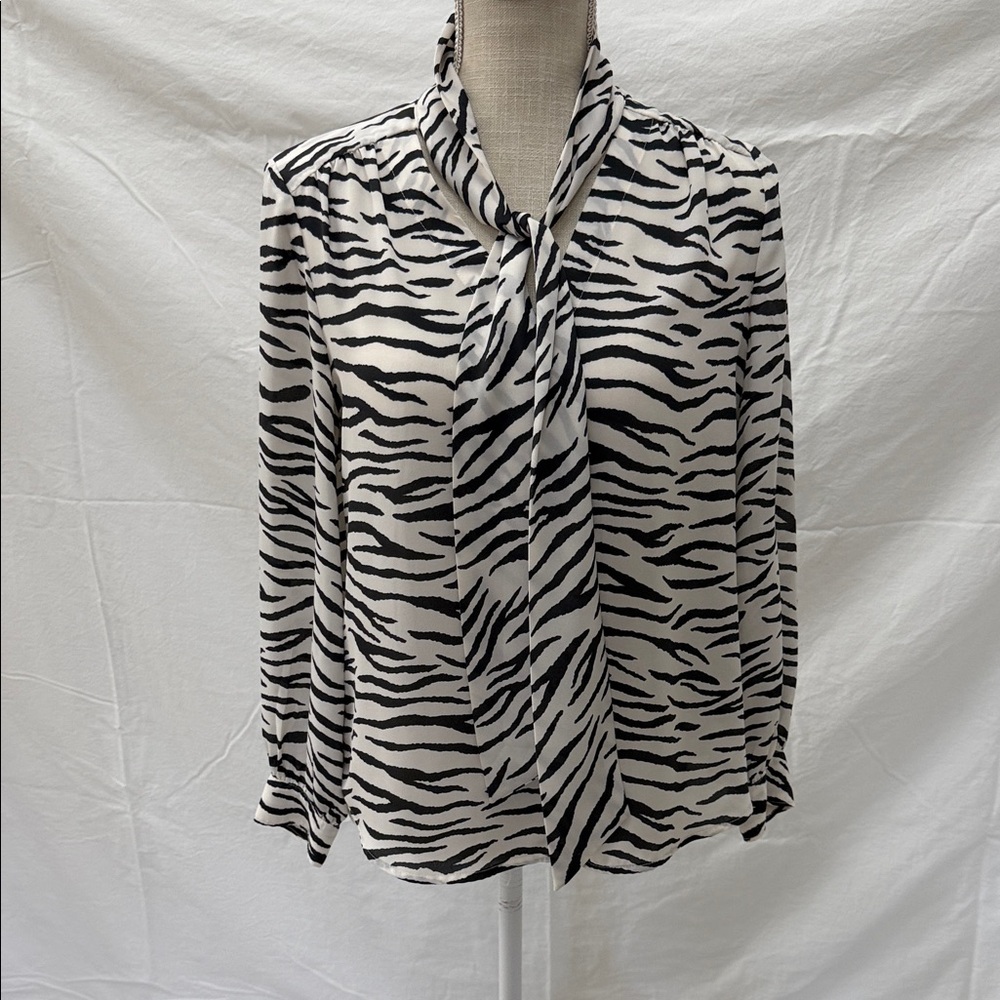 Banana Republic Zebra Print Women's Top